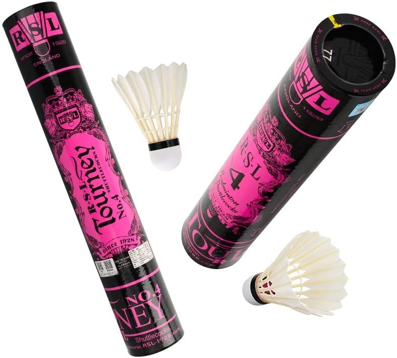 RSL No.4 Tourney Badminton Shuttlecock Birdy 12-Pack (speed-77) - Image 5